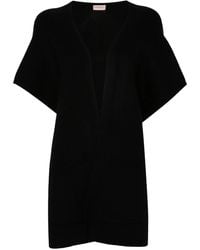 Twinset - Logo-Embroidered Poncho - Lyst