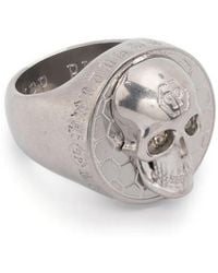 Philipp Plein - Ring Mit 3D-Totenkopf - Lyst