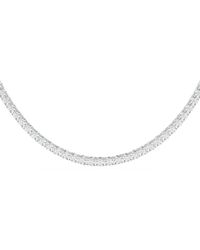 Diamond Essentials - Lab-Grown Diamond Necklace - Lyst