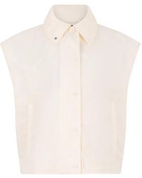 Laminar - Sleeveless Top - Lyst