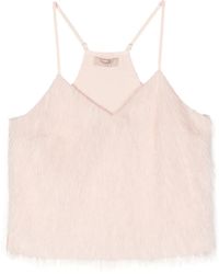 Twinset - Feather-Like Tank Top - Lyst