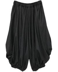 Comme des Garçons - Balloon-Leg Elasticated-Waistband Trousers - Lyst