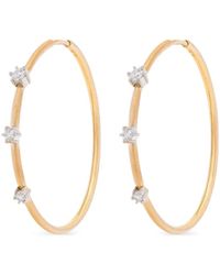 Jade Trau - Penelope ダイヤモンド ピアス 18kイエローゴールド - Lyst