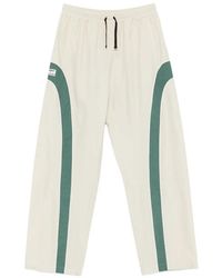 SUMMER GAMES - Drawstring Panelled Trousers - Lyst