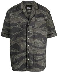 Mostly Heard Rarely Seen - Gestepptes Hemd mit Camouflage-Print - Lyst