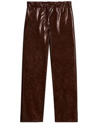 A PAPER KID - Elasticated-Waistband Trousers - Lyst