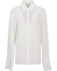 Max Mara - Chemise En Soie À Manches Longues - Lyst
