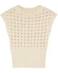 RETORI - Openwork-Knit Top - Lyst