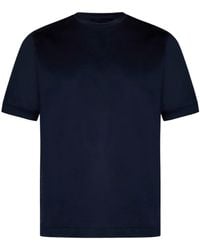 Franzese Collection - Napoli Cotton Crew-Neck T-Shirt - Lyst