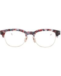 Thom Browne - Round-Frame Glasses - Lyst