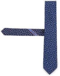 Ferragamo - Dragonfly Print Silk Tie - Lyst
