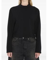 Moncler Genius - Logo-Patch Cropped Sweater - Lyst
