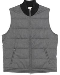 Gran Sasso - Gilet En Laine À Design Matelassé - Lyst