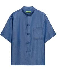 Shanghai Tang - Short-Sleeve Shirt - Lyst