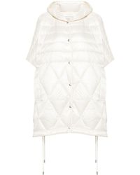 Peserico - Bead-embellished Hooded Padded Cape - Lyst