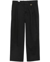 CASABLANCA - Pleated Straight Leg Trouser - Lyst