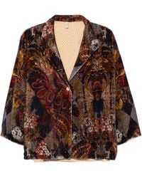Yavi - Floral-Pattern Jacket - Lyst