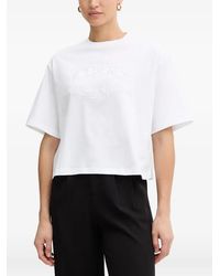 Iceberg - Logo-Embroidered T-Shirt - Lyst
