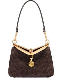 Etro - Petit Sac Porté Épaule En Daim - Lyst