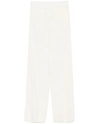 Max Mara - Pantalon En Maille À Design Côtelé - Lyst