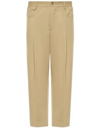 Giuliano Galiano - Niklas Pleated Wool Trousers - Lyst