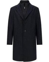 BOGGI - Single-Breasted Coat - Lyst