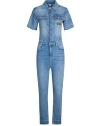Liu Jo - Denim Jumpsuit - Lyst