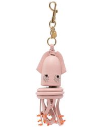 Anya Hindmarch - Squid-Shape Bead-Embellished Keyring - Lyst