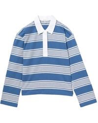 Rag & Bone - Polo Rayé À Manches Longues - Lyst
