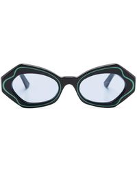 Marni - Unlahand Geometric-frame Sunglasses - Lyst