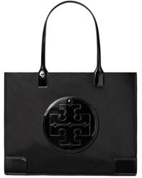 Tory Burch - Ella Tote Bag Aus Lackleder - Lyst