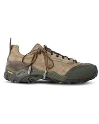 Our Legacy - Gabe Round-Toe Leather Sneakers - Lyst