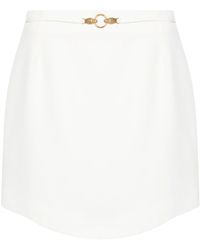 Just Cavalli - Logo-engraved Mini Skirt - Lyst