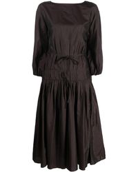 Jil Sander - Kleid mit U-Boot-Ausschnitt - Lyst