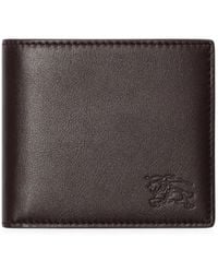 Burberry - Pop Check Bifold Coin Wallet - Lyst