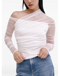 MARCELLA - Top Monroe De Manga Larga - Lyst
