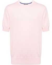 N.Peal Cashmere - Newquay Fine-knit T-shirt - Lyst