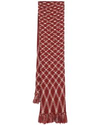 Missoni - Intarsia-Knit Wool Scarf - Lyst