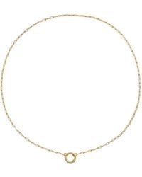 Monica Vinader - Oval-Link Chain Necklace - Lyst