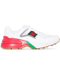 Gucci Rhyton Low-top Sneakers - Wit