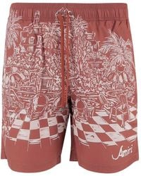 Amiri - All-Over Print Swim Shorts - Lyst