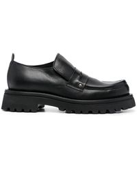 Moma - Mocassino Penny-Slot Leather Loafers - Lyst