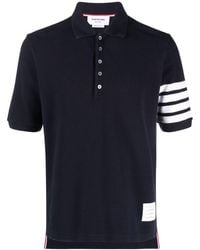 Thom Browne - 4-bar Stripe 2003-print Polo Shirt - Lyst