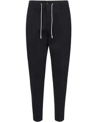 Eleventy - Drawstring-Waist Tapered Trousers - Lyst