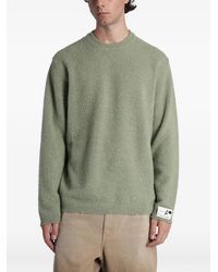 Golden Goose - Bouclé-Knit Crew-Neck Sweater - Lyst