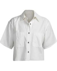 ASKK NY - Sashiko Short-Sleeve Shirt - Lyst