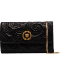 Versace Icon Baroque Clutch - Zwart