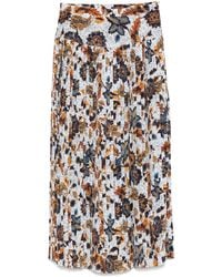 Ulla Johnson - Alexi Midi Skirt - Lyst