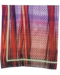 Missoni - Bufanda Con Estampado En Zigzag - Lyst