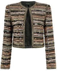 Jenny Packham - Alma Beaded Jacket - Lyst